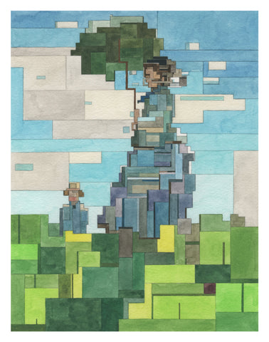 Limited edition: Woman with a Parasol