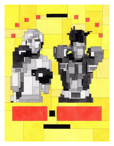 Basquiat vs Warhol