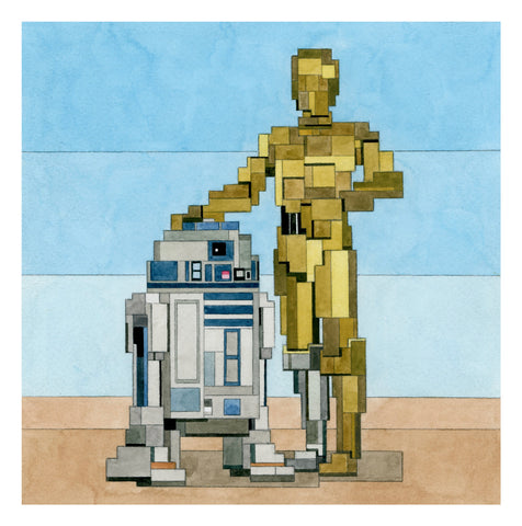 C-3PO and R2-D2
